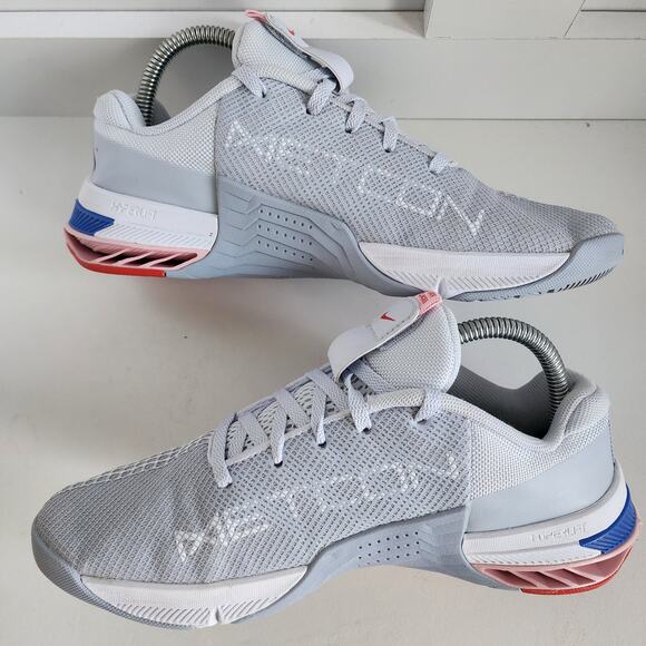 Nike Metcon-8 Light Blue Grey Soft Pink Women's Size 8.5 Running Shoe Sneaker - Picture 4 of 10